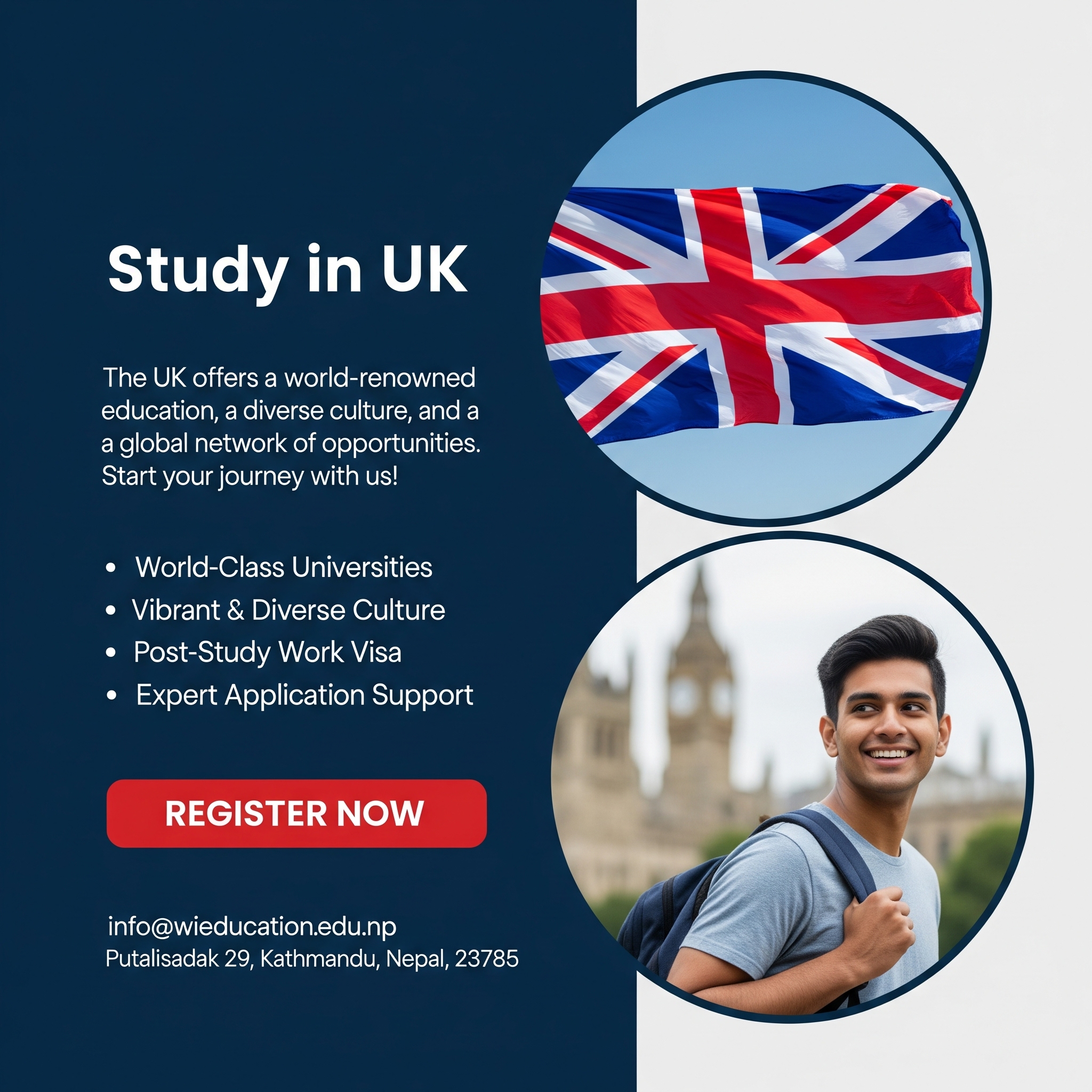 Study in the UK from Nepal in 2025: Best Universities, Fees, Living Cost & Visa Tips